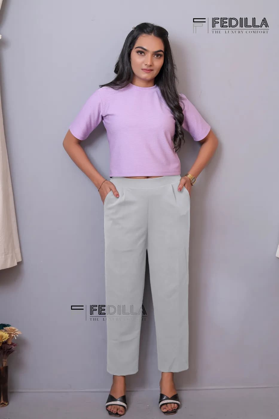 FF-53 Ankle-Length Trouser - Grey