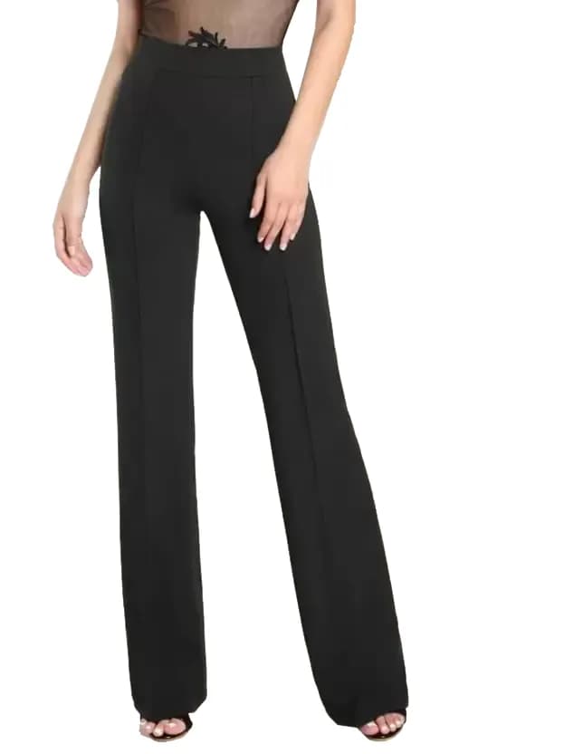 FF-80 High-Waist Flared Trouser - Black — photo 6